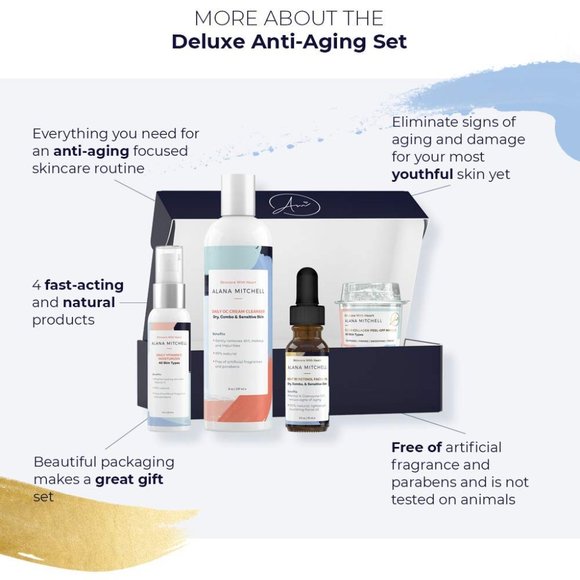 Alana Mitchell Organic Anti-Aging Retinol Skincare Kit - Picture 10 of 10